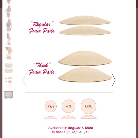 Padded half slip size S - Picture 4 of 9